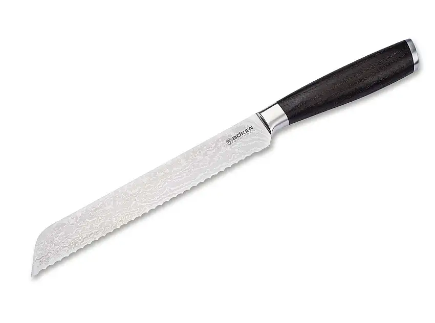 Böker Manufaktur Solingen Meisterklinge Damast Brotmesser
