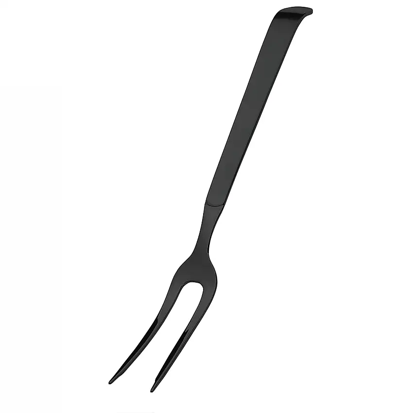 Amefa, Buffet 1319 : PVD Schwarz - Bratengabel 320 mm
