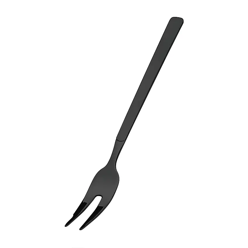 Amefa, Buffet 1319 : PVD Schwarz - Aufschnittgabel 180 mm