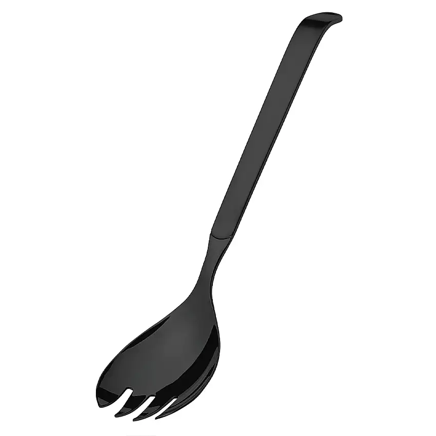 Amefa, Buffet 1319 : PVD Schwarz - Salatgabel groß 300 mm