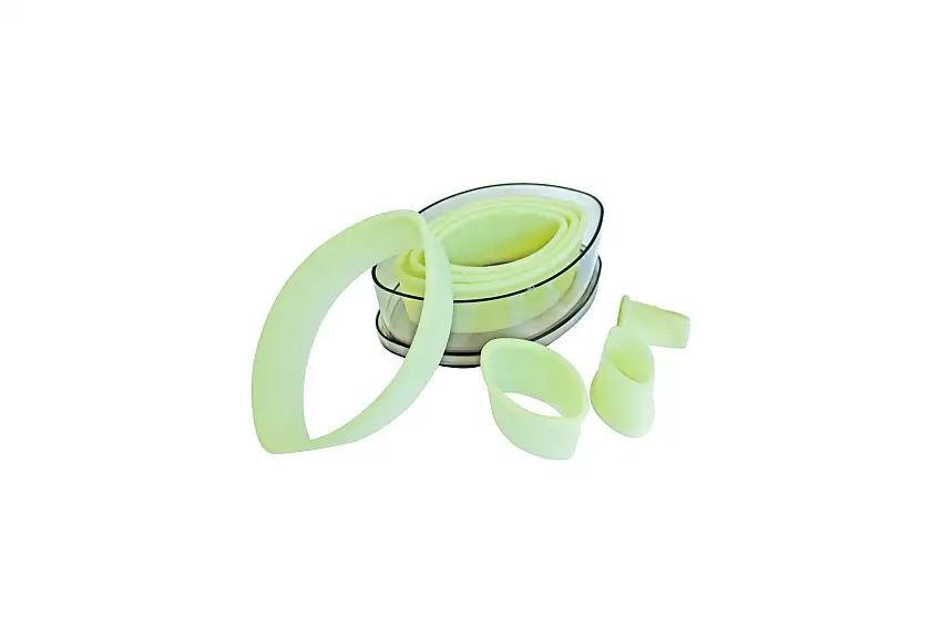 Ausstechersatz oval, glatt 7-teilig