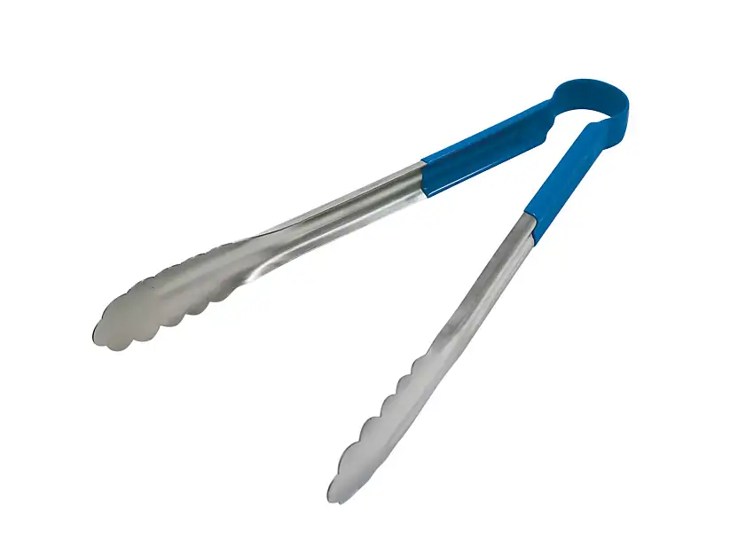 Allzweckzange, Edelstahl, Kunststoffgriff : blau, 300 mm