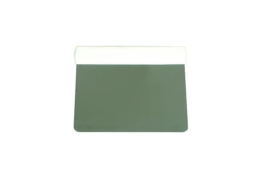 Abstecher, Edelstahl, 110 x 120 mm, weicher Griff (weiss) HDPE