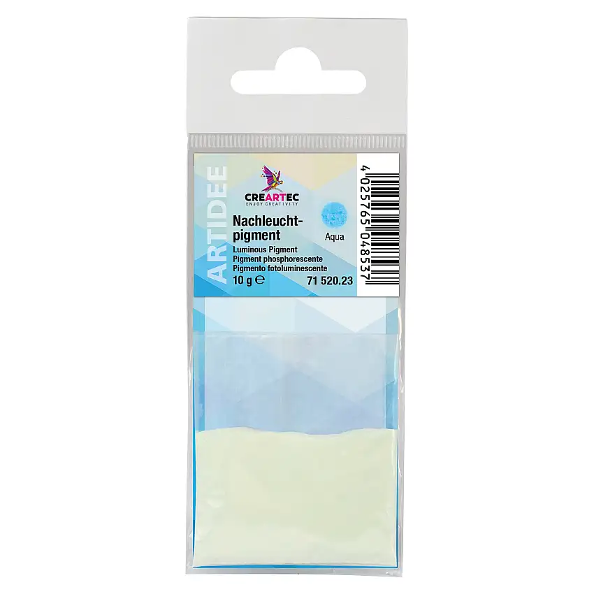 Farbpigment-Pulver 10 ml, Beutel, aqua