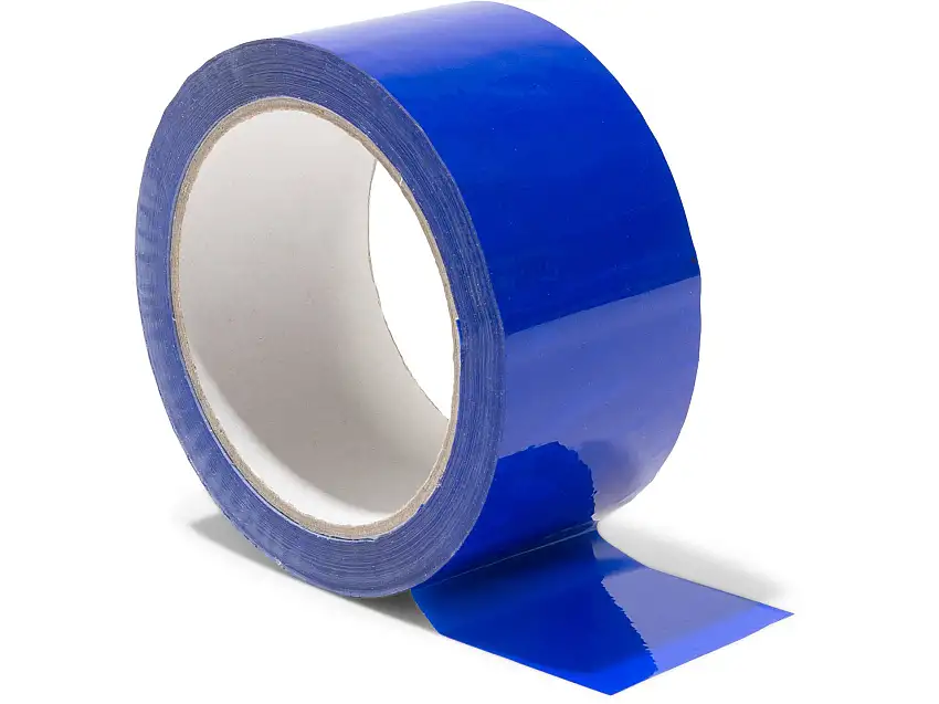 Verpackungsband PP Acrylatkleber farbig 50 mm x 66 m, 28 ym, leise abrollend, dunkelblau