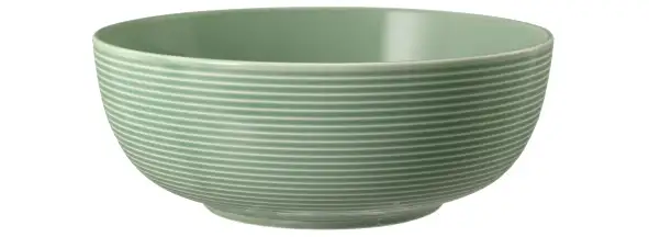 Seltmann Weiden, Beat : Salbeigrün - Foodbowl mit Relief, 20 cm/ 1,72 ltr.