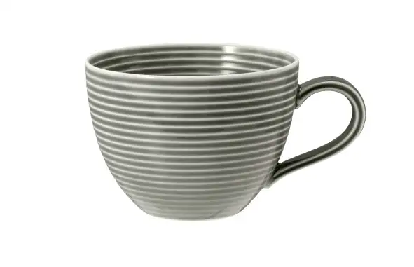 Seltmann Weiden, Beat : Perlgrau - Kaffee-Obere mit Relief, 0,26 ltr.
