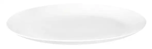 Seltmann Weiden, Liberty : Weiss - Servierplatte oval 31,5 x 21 cm