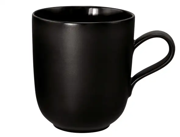 Seltmann Weiden, Liberty : Velvet Black - Becher m. Henkel 0,40 ltr.