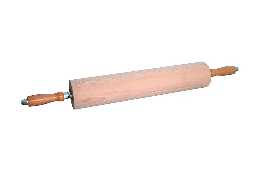 Wellholz, mit Holzgriffen, Walzenbreite: 450 mm, D: 90 mm