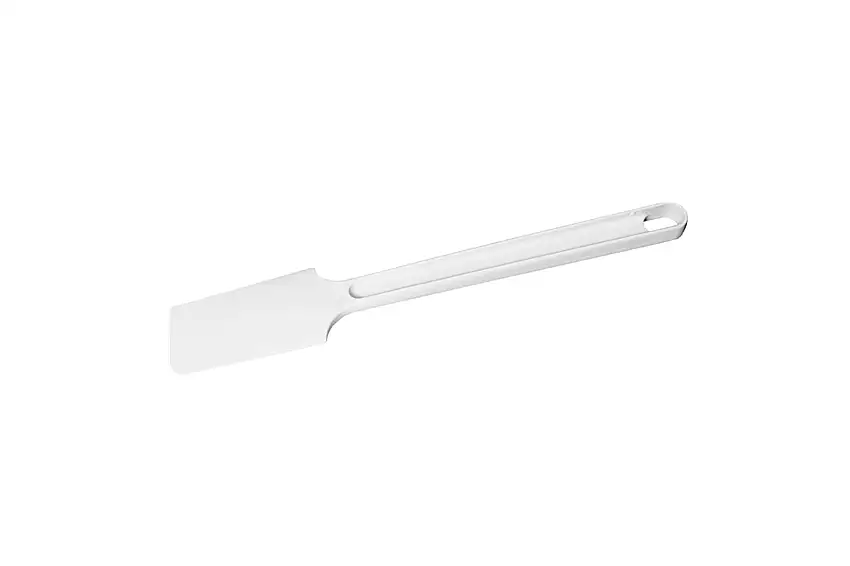 Stielschaber 34 cm aus einem Stück, extra stabil, weiss
