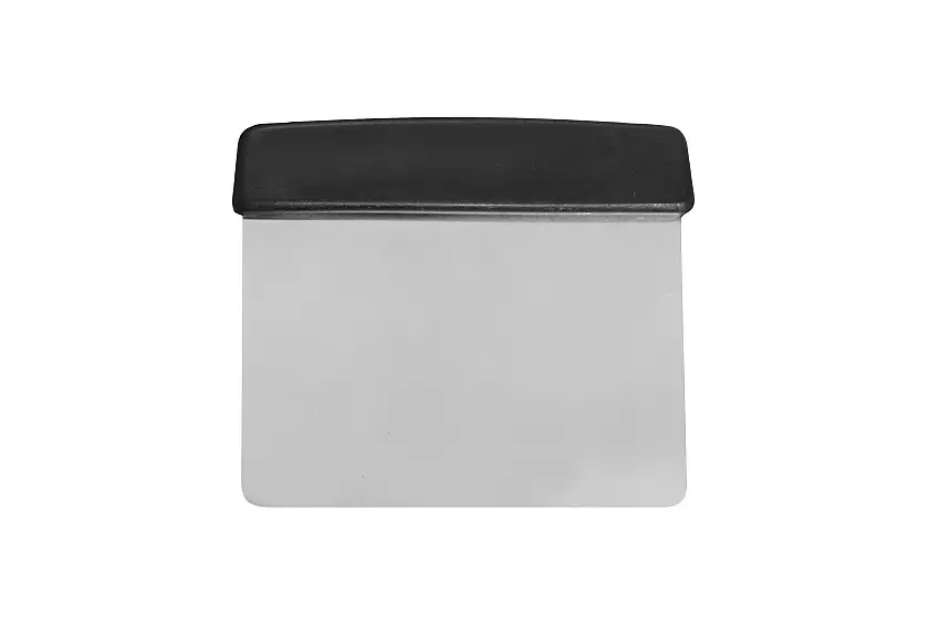 Abstecher, Edelstahl, 110 x 120 mm, harter Griff (schwarz)