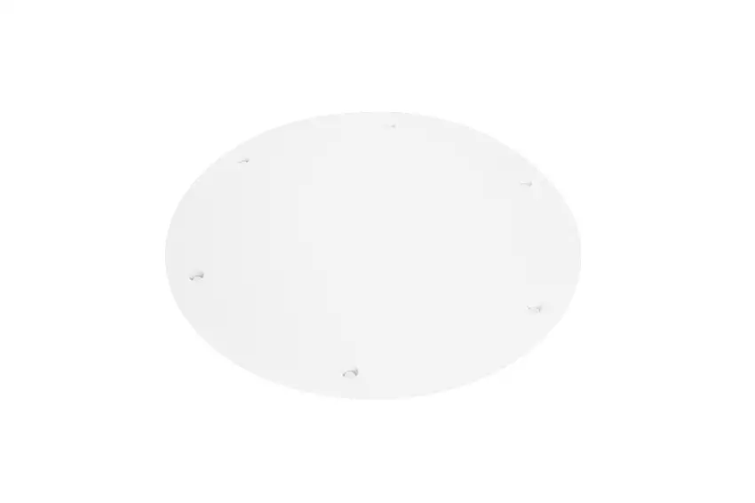 Tortenständer-Scheibe, Kunststoff, weiss, D: 450 mm
