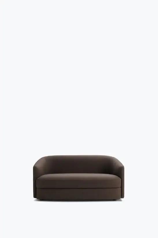 New Works Covent Sofa schmal 2-Sitzer SH: 42 cm – Kvadrat Divina Melange 2 280