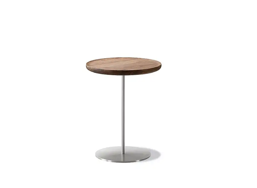 Fredericia Furniture 6751 Pal Beistelltisch 37 x 52 cm – Walnuss/Edelstahl