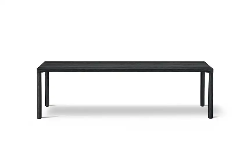 Fredericia Furniture 6715 Piloti Couchtisch 120 x 39 x 41 cm – schwarz lackierte Eiche
