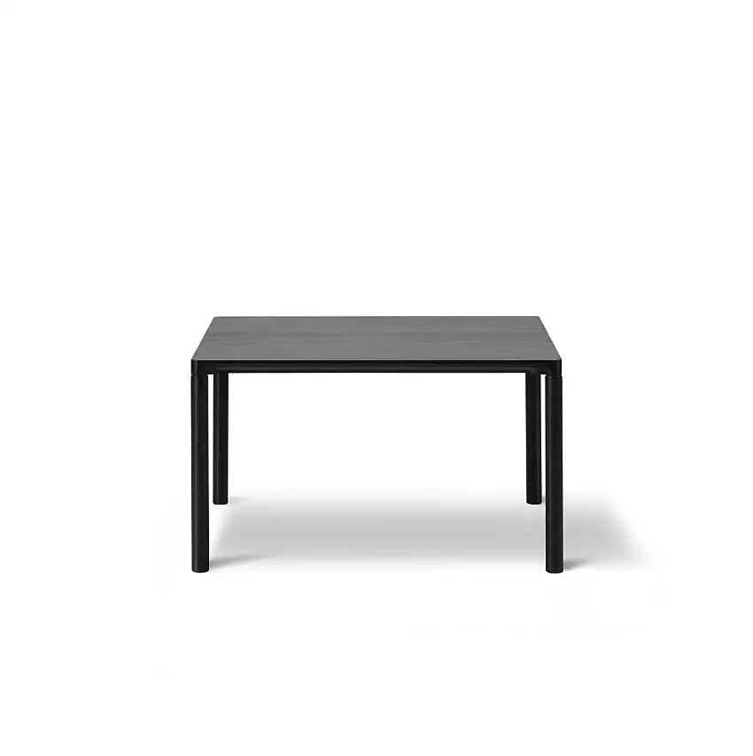 Fredericia Furniture 6725 Piloti Couchtisch 63x63x35 cm - Schwarz lackierte Eiche
