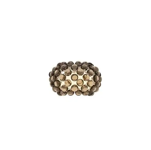 Foscarini Caboche Plus Small Væglampe B: 31 cm - Grau