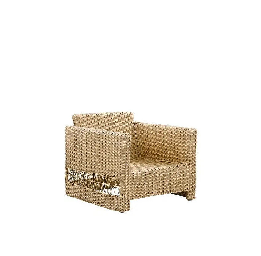 Sika-Design Carrie Exterior Loungesessel SH: 44 cm – Natur