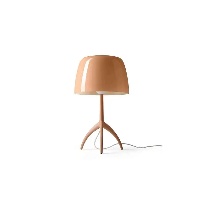 Foscarini Lumiere Nuances Kleine Tischlampe H: 34,5 cm - Pulver