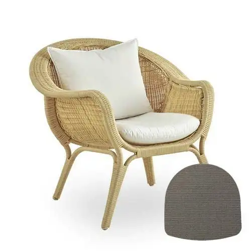 Sika-Design Kissen für Madame Außensessel 51x49 cm - B456 Tempotest Taupe