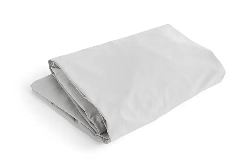 HAY Standard-Spannbettlaken 35 x 140 x 200 cm – Hellgrau