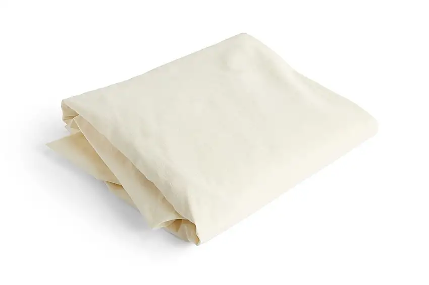 HAY Standard-Spannbettlaken 35 x 160 x 200 cm – Elfenbein