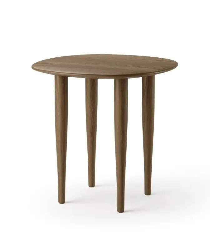 Brdr. Krüger Jari Beistelltisch C45 Ø: 45 cm - Räuchereiche/geölt