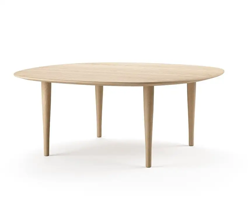 Brdr. Krüger Jari Beistelltisch C85 Ø: 85 cm - Eiche/Geölt