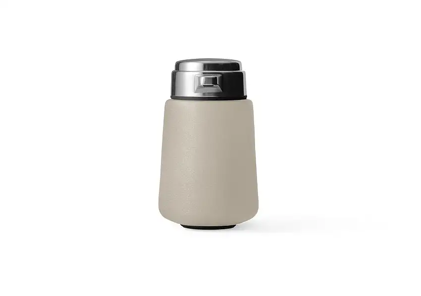 Vipp 9 Seifenspender Wandmontage Ø: 8 cm - Beige