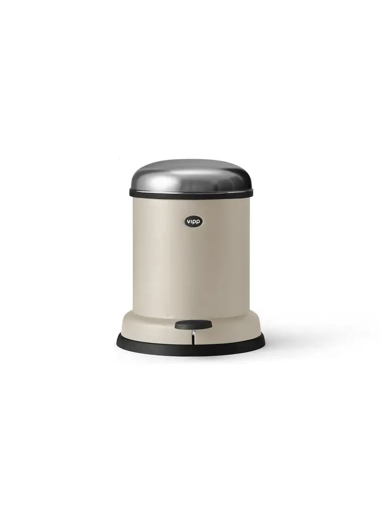 Vipp 14 Treteimer H: 37 cm 8 L - Beige