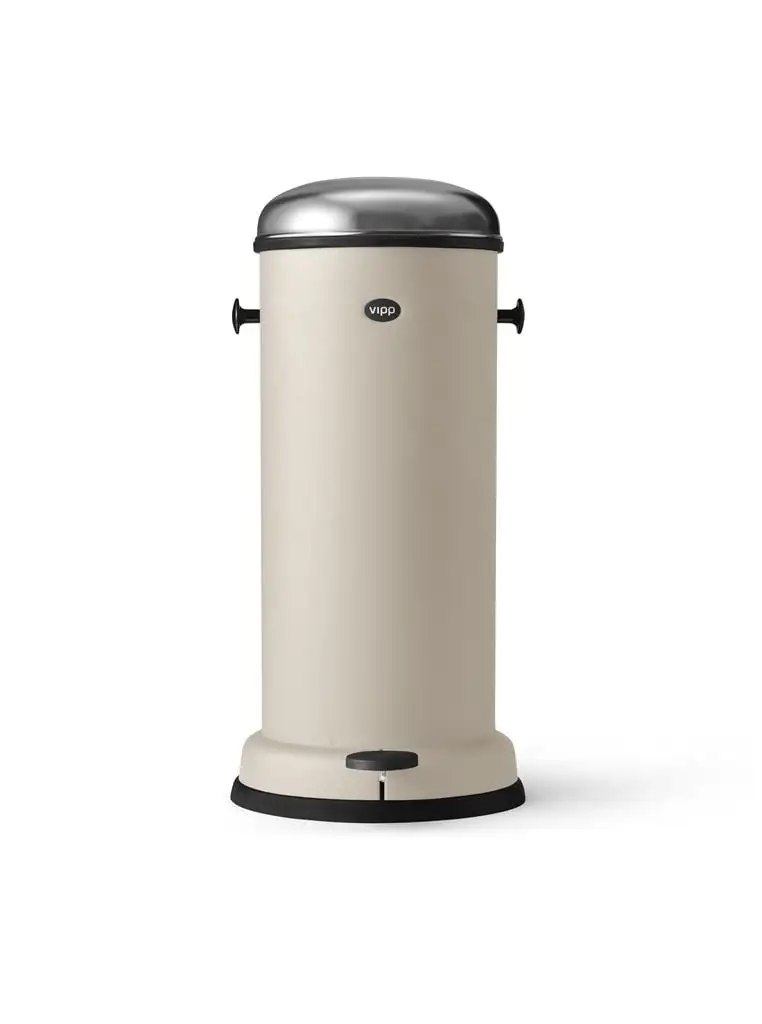 Vipp 16 Treteimer H: 62 cm 18 L - Beige