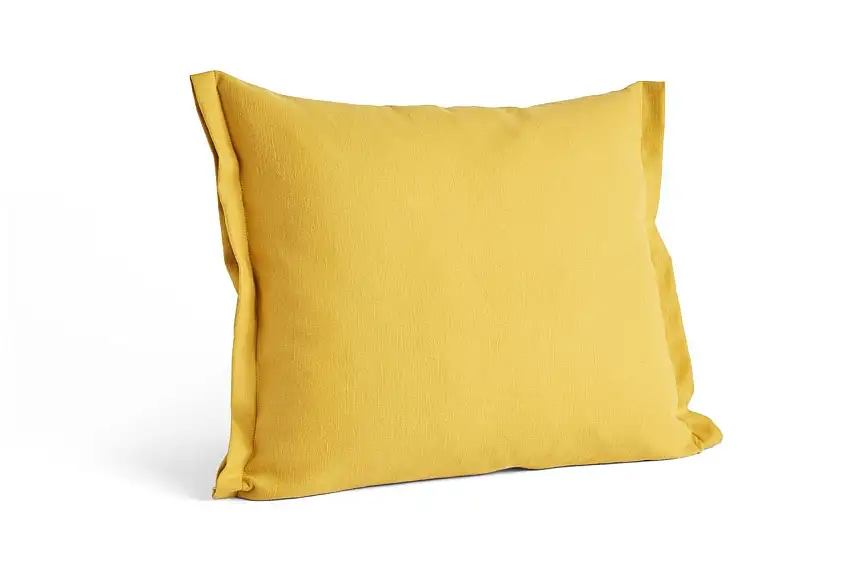 HAY Plica Kissen Planar 55x60 cm - Warmes Gelb