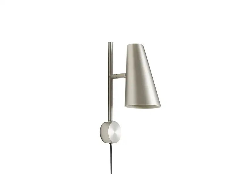 Woud Cono Wandleuchte Ø: 11 cm - Satin