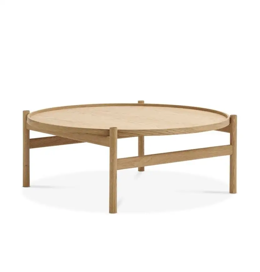 Brdr. Krüger HB Couchtisch Ø: 100 cm – Eiche geölt