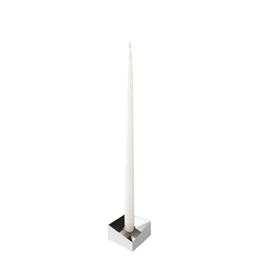 STOFF Nagel Reflect Kerzenhalter Klein D: 4,5 cm – Chrom