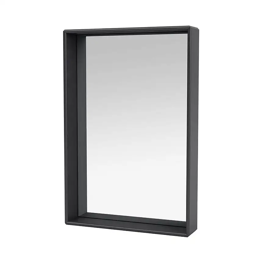 Montana Selection Shelfie Spiegel mit Ablage 46,8 x 69,6 cm – 04 Anthrazit