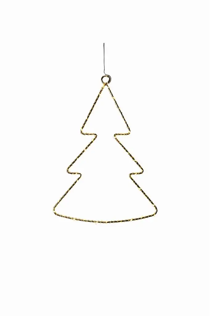 Sirius Liva Weihnachtsbaum 40 LED-Lichter – Gold