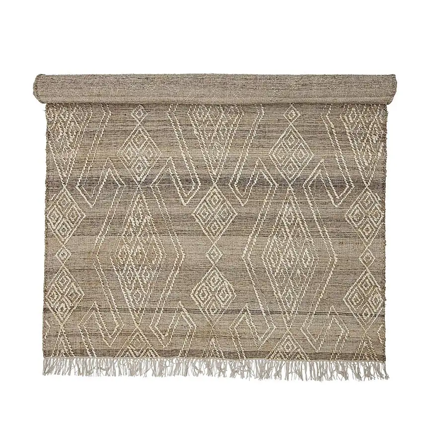 Bloomingville Rupen Teppich 215x150 cm - Natur