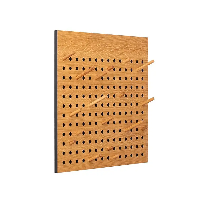We Do Wood Anzeigetafel, quadratisch, 60 x 60 cm – Eiche