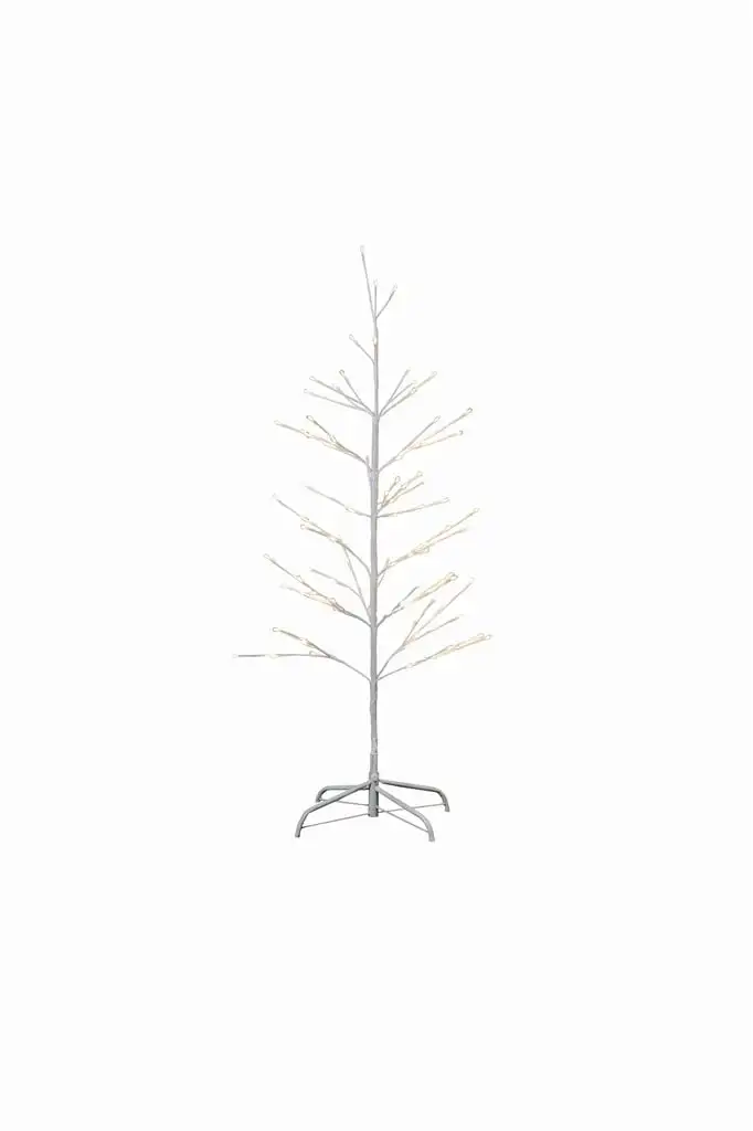 Sirius Isaac Wood H: 1,2 m 110 LED-Licht – Weiß