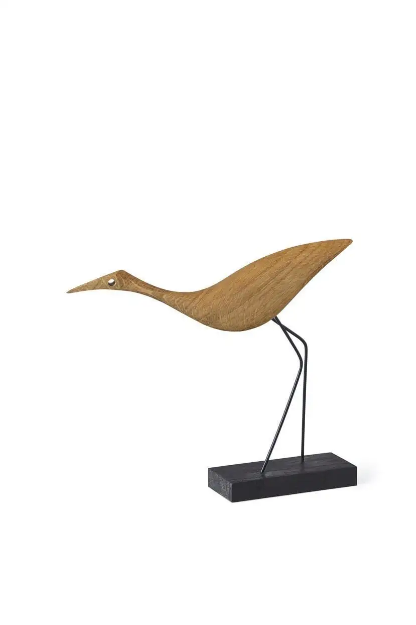 Warmer nordischer Schnabelvogel Niedriger Reiher 19x20,5 cm - Olieret Eg