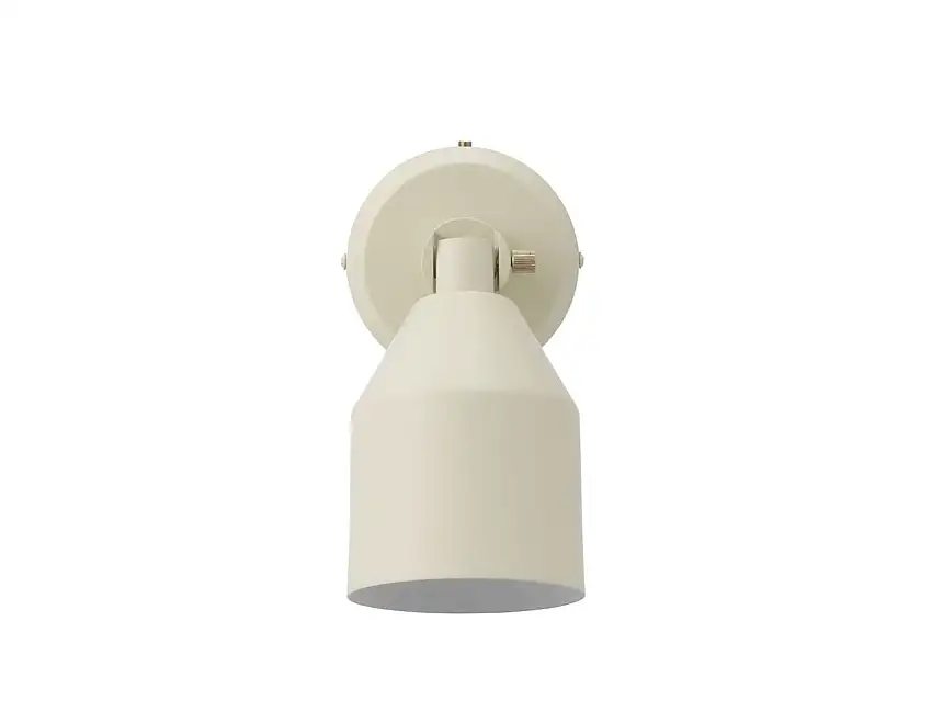 Normann Copenhagen Klip Wandleuchte H: 15,8 cm - Warmes Grau