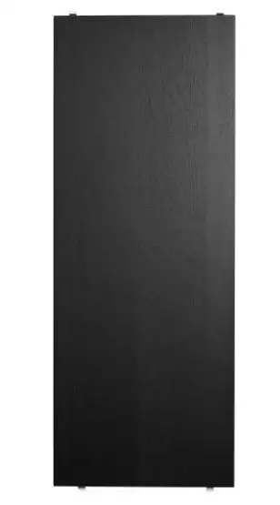 String Furniture Hylder 3 Stk. 78x30 cm - Schwarz gebeizte Esche
