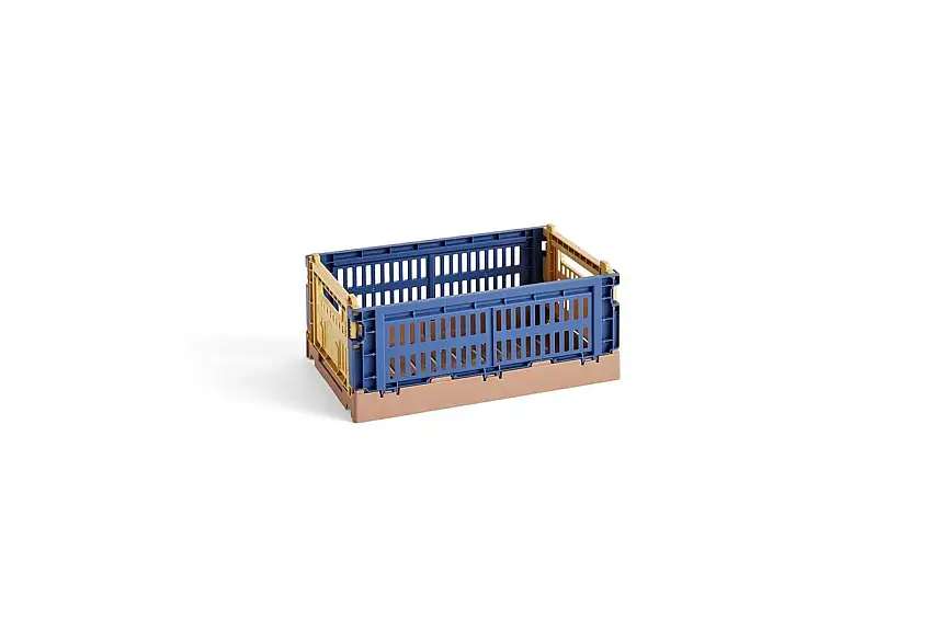 HAY Color Crate Mix S 17x26,5x10,5 cm - Dunkelblau OUTLET