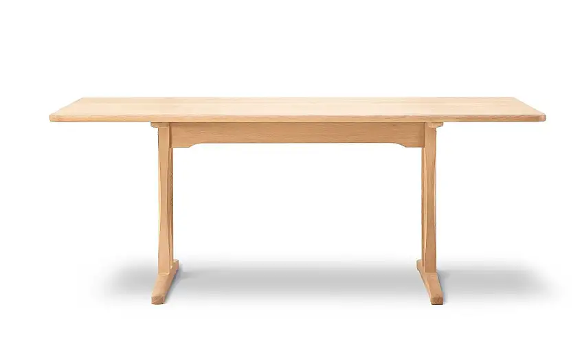 Fredericia Furniture 6290 C18 Mogensen Shaker Esstisch 180x90 cm - Helle geölte Eiche