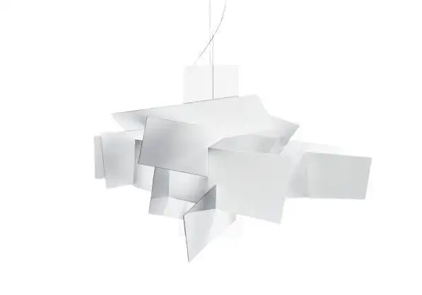 Foscarini Big Bang Pendelleuchte B: 96 cm – Weiß