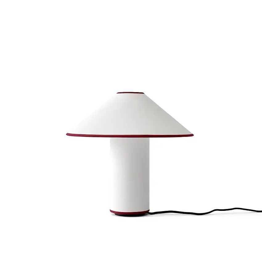&Tradition Colette ADT6 Tischlampe H: 30 cm - Weiß/Merlot