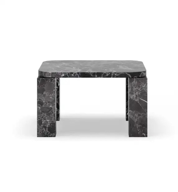 New Works Atlas Couchtisch 60 x 60 cm – Costa Black