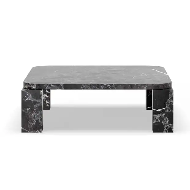 New Works Atlas Couchtisch 82 x 82 cm – Costa Black